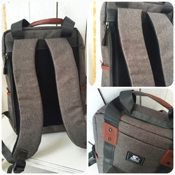 STARTER　2Way　リュックサック　ブラウン ST-BAG-004 5枚目の画像