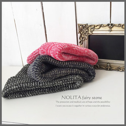 NOLITA　オリジナルメタルプレート　ニットキャップ　マーブル 6枚目の画像