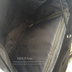 新☆NOLITA簡單背包黑色x迷彩PD-1501B 第4張的照片