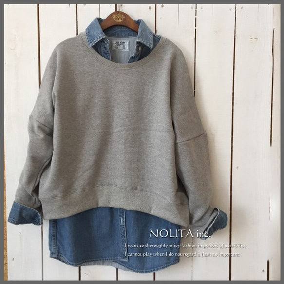 新作☆毎日着たくなるオトナ女子のトレーナー 3枚目の画像