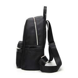 Sale ☆ Silver Zip Black Rucksack Mini Rucksack 雙肩包 第4張的照片