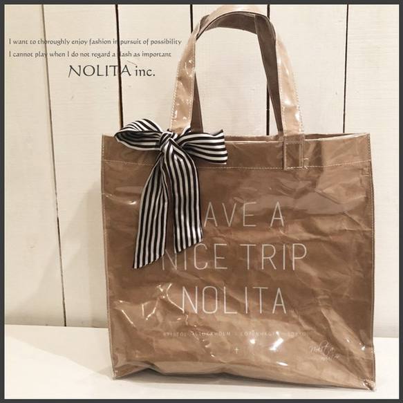 バッグに巻いたり結んだり♪NOLITA　バッグスカーフ ツィリー 2枚目の画像