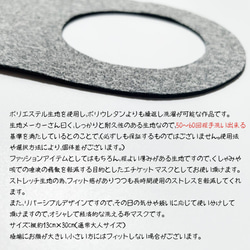 送料無料【大人用 リバーシブルマスク 洗えるマスク】おしゃれマスク 布マスク ますく 立体マスク 3枚目の画像