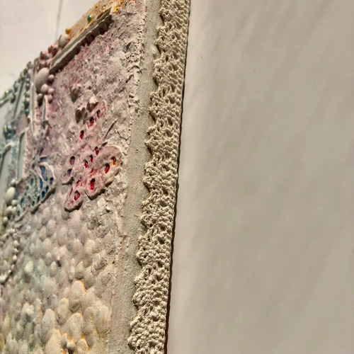 送料無料】紙粘土絵画「sweet」 絵画 USAKAMIKA 通販 12629582