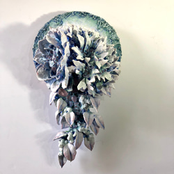 1点もの 紙粘土絵画「朝のひかり」アクリル絵具 絵画 USAKAMIKA 通販