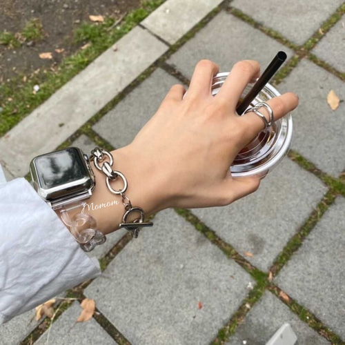 アップルウォッチバンド ベルト Apple Watch シルバー925 金属 アップルウォッチバンド ベルト Apple Watch シルバー925 金属