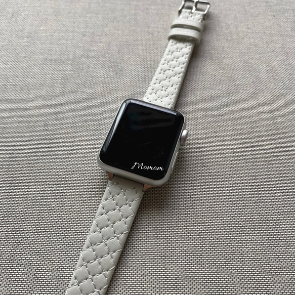 Apple Watch キルティングベルト 全サイズ対応 2枚目の画像