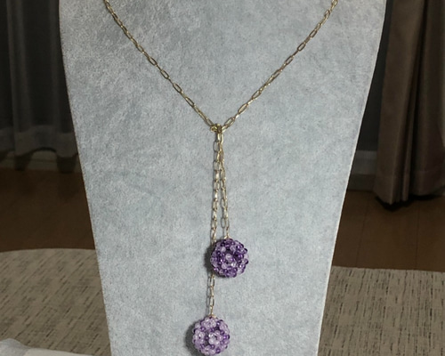 ラベンダーアメジスト×クリスタル　神聖幾何学フラーレン ラベンダーアメジスト×クリスタル 神聖幾何学フラーレン その他置物