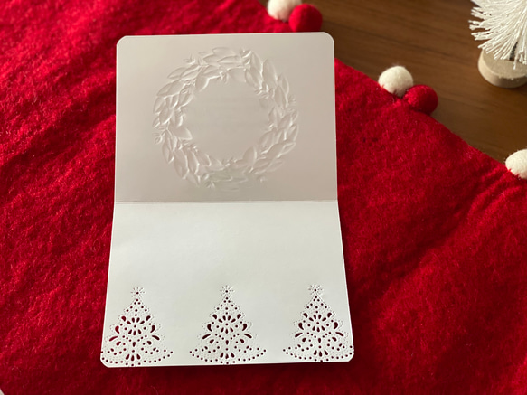 クリスマスカード 2枚目の画像