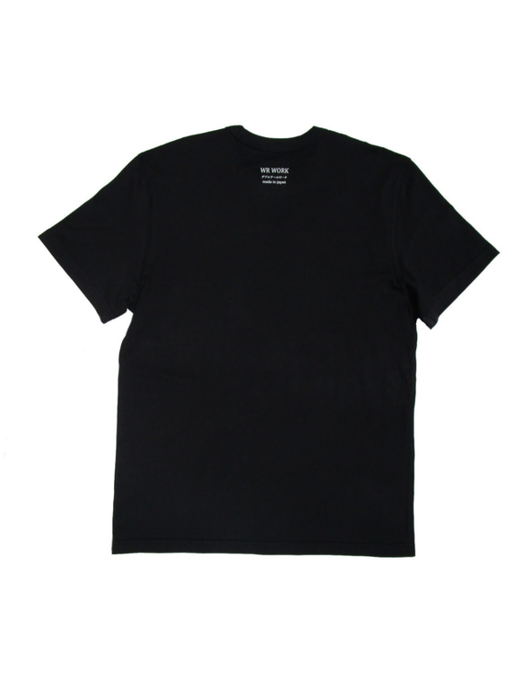 WR WORK UNISEX TEE NO /210802 / COLOR / BLACK 3枚目の画像