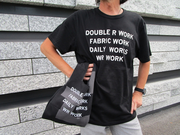 WR WORK UNISEX TEE NO /210802 / COLOR / BLACK 7枚目の画像