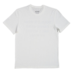 WR WORK UNISEX TEE NO / 210801 / COLOR / OFF WHITE 3枚目の画像