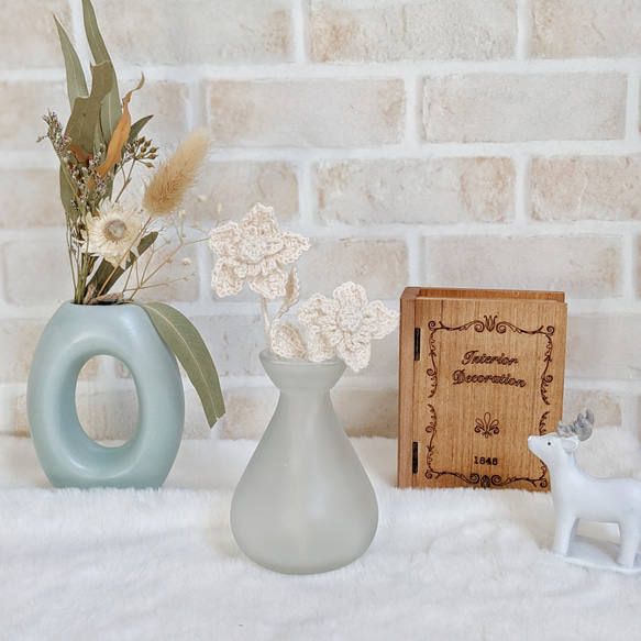 作家物】一輪挿し ドライフラワー インテリア オブジェ 花器