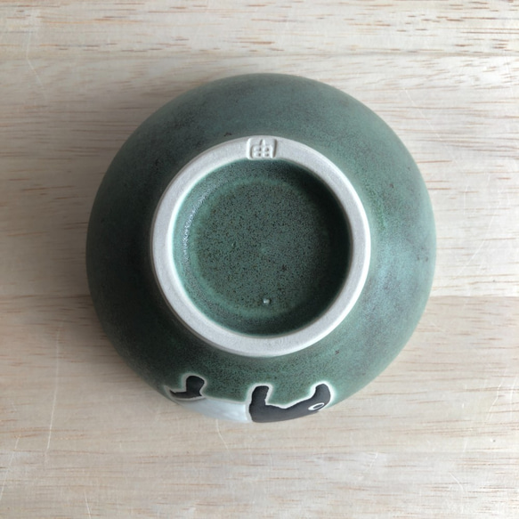 茶碗（マレーバク・グリーン） 5枚目の画像