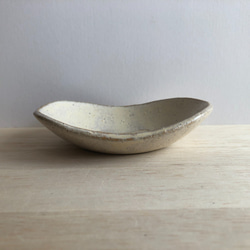 オーバル小皿(フレブル・アイボリー） 3枚目の画像