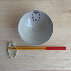 シロクマの茶碗 5枚目の画像