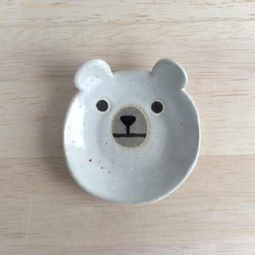 マザキユキ くまさんのお皿