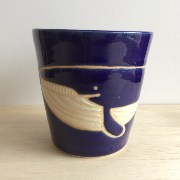 フリーカップ（クジラ） 2枚目の画像