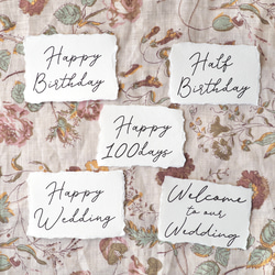 クレイケーキ　飾り付き　ホワイト×ユーカリ　ウェルカムスペース　結婚式　誕生日 5枚目の画像