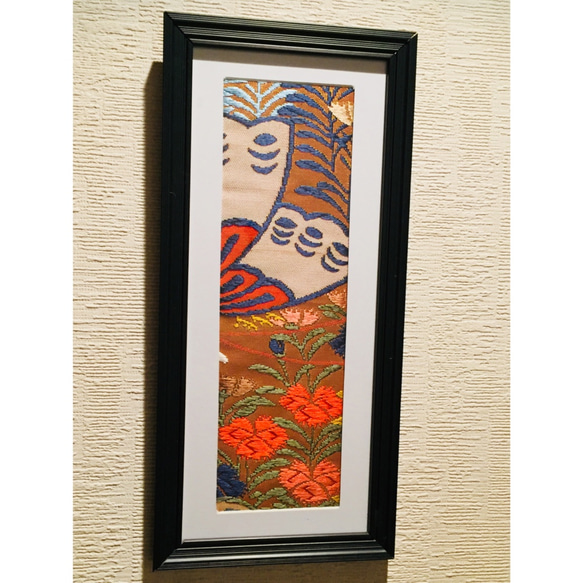 正絹西陣織壁掛け 正絹西陣織壁掛け