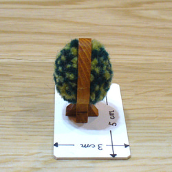 毛糸ボンボン　針葉樹　一段 4枚目の画像