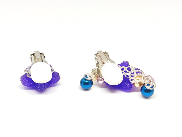 星夜のイヤーカフ【グレープ】 4枚目の画像