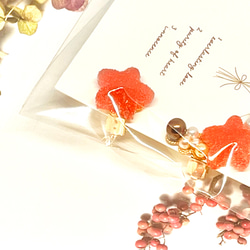 星夜のイヤーカフ【クランベリー】 1枚目の画像