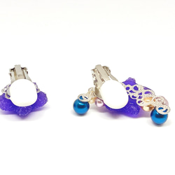 星夜のイヤーカフ【クランベリー】 4枚目の画像