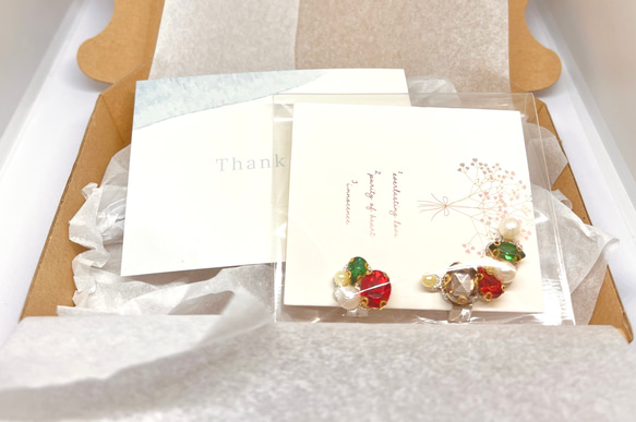 星夜のイヤーカフ【クランベリー】 5枚目の画像