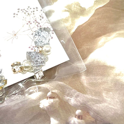 鉱石のイヤーカフ【クリスタル】 1枚目の画像