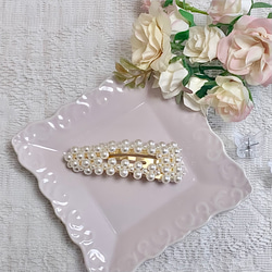 Pearl Hair clip 2本セット 3枚目の画像