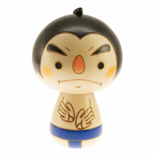 お相撲さん・青 その他人形 卯三郎の孫 通販 1100998｜Creema