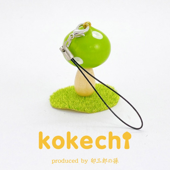 kokechi帶（Kinopi和綠色） 第3張的照片