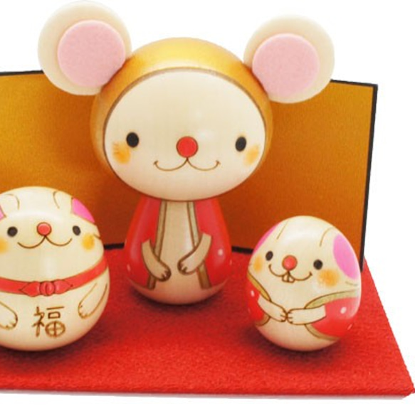 干支ねずみさんフルセット【縁起物】        Ω 人気・おすすめ｜使いやすい・旅行におすすめ 品質保証 全国発送 日本国内発送・最短翌日お届け