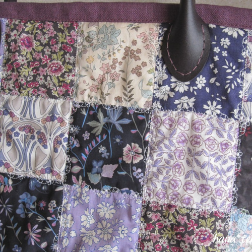 ご注文品　✿リバティ✕パッチワーク✿　ハンドメイドバッグ　2点 Liberty*Liberty*Liberty: リバティ パッチワークバック