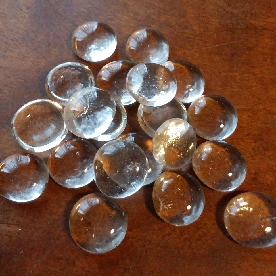 ガラスナギット【クリア○20ｍｍ】20個 その他素材 property 通販