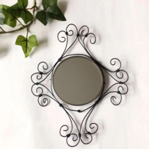 GOLDCRAFT ゴールドクラフト ビンテージ 壁掛けミラー 鏡 レトロ 楽天