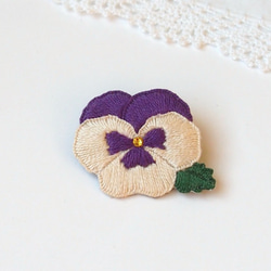 パンジー ブローチ の人気通販｜Creema(クリーマ) 国内最大の  