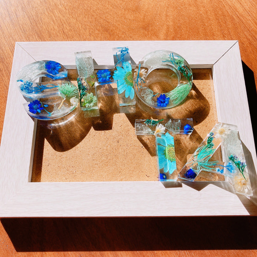 アルファベットオブジェ②