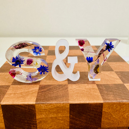 アルファベットオブジェ　② アルファベットオブジェ②