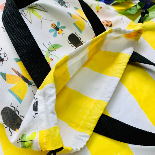☆おしゃれな入園入学グッズ☆お着替え袋 体操着袋 持ち手付き巾着 