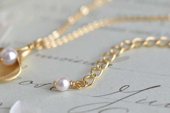 Calla Lily Necklace 4枚目の画像