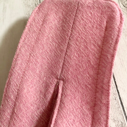 ヘアアクセサリー　お団子リボンメーカー　リボン　パステルピンク　ピンク　デフトバン 3枚目の画像