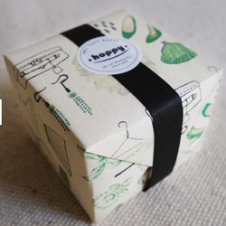 【hoppy紙膠帶】Mini Box-Clothes1 衣服綠紙膠帶 第3張的照片