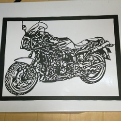 Fumi　切り絵 カワサキninja切り絵にしてみました(*^^*)❤︎ | さくらのブログ