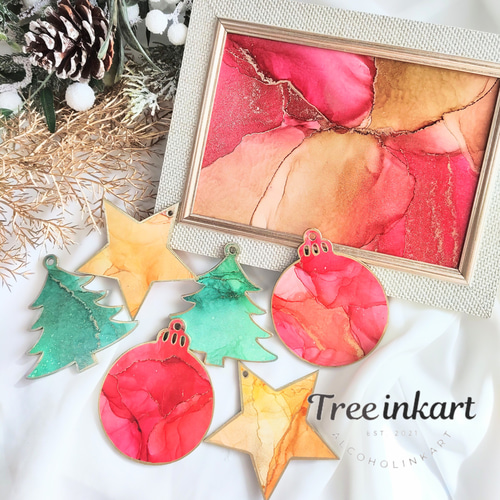 クリスマスオーナメント&アートセット【マルチカラーセット