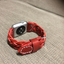 AppleWatchベルト（赤） 3枚目の画像