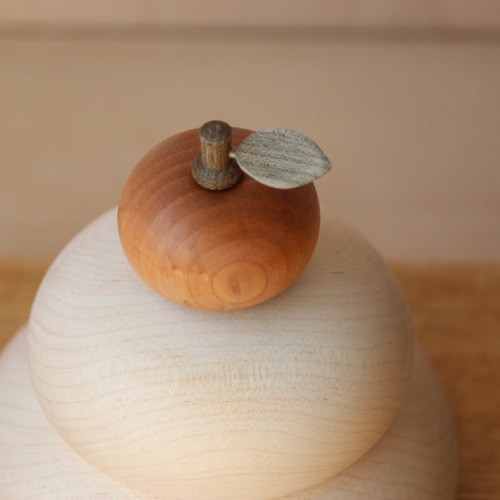 鏡餅 木製 Lサイズ heart-box_zakka82mini