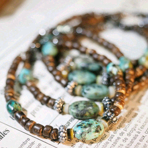 天然石 アフリカンターコイズ ブレスレット ブレスレット・バングル