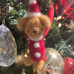 ☆羊毛フェルト☆クリスマスオーナメント6点セット-11- 羊毛フェルト